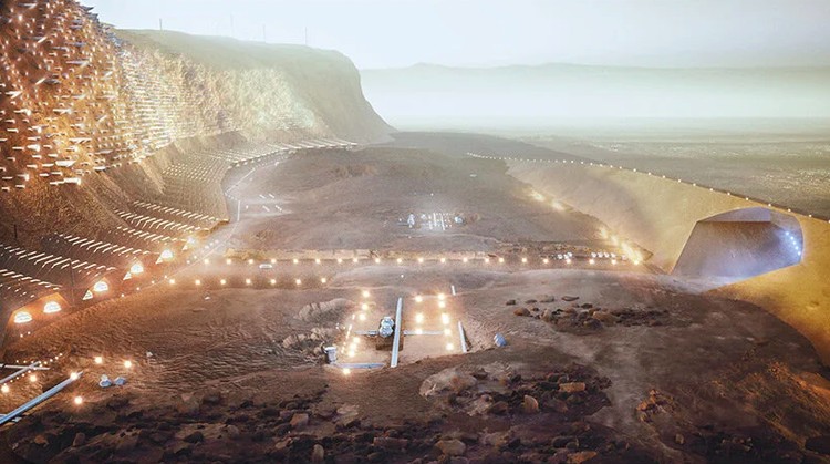 Hunian di Mars Hunian di Mars
