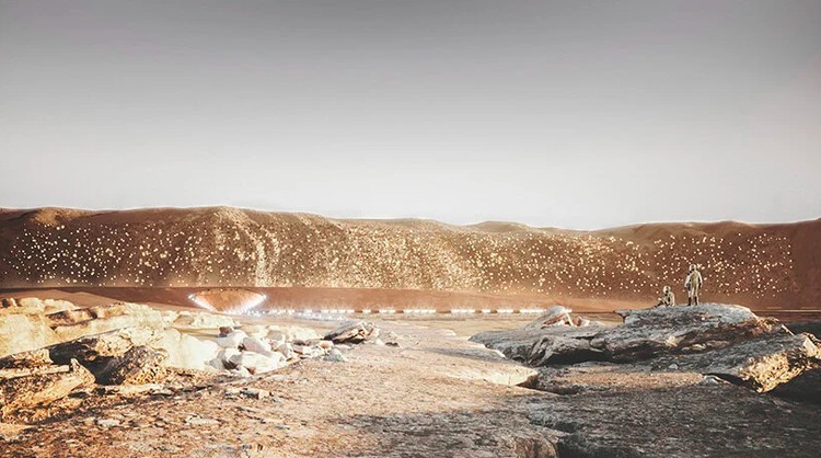 Hunian di Mars