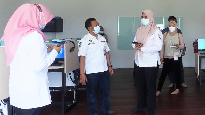 Jelang UTBK SBMPTN, Unesa Lakukam Assesment Pastikan Kelayakan Lokasi Sesuai Prokes