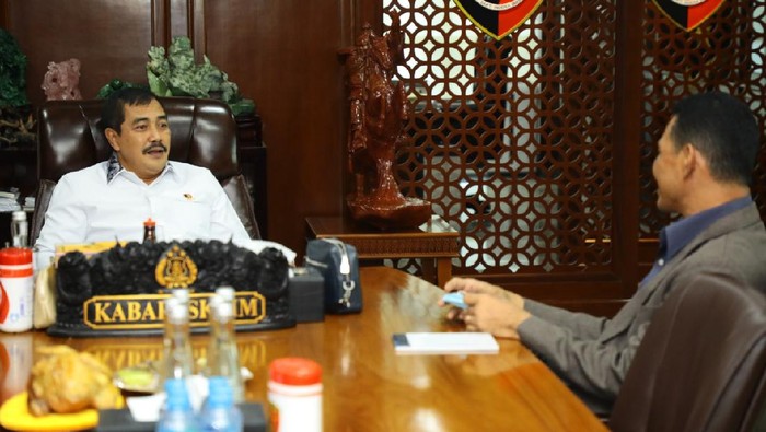 Kabareskrim Polri Dikunjungi Atase Kepolisian Kedubes Malaysia