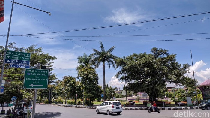 Kamera Pengawas di Kawasan Alun-alun Ciamis