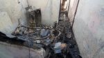 Penampakan Kontrakan Terbakar di Matraman yang Tewaskan 10 Orang