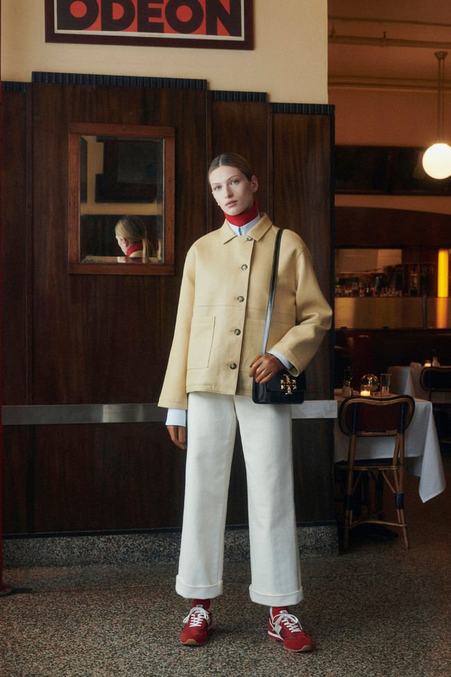 Koleksi busana fall/winter 2021 dari Tory Burch yang terinspirasi kota New York.  Foto: dok. Courtesy of Tory Burch.