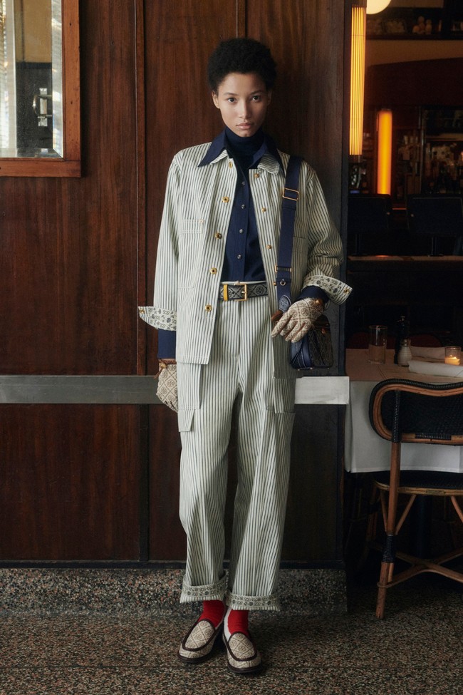 Koleksi busana fall/winter 2021 dari Tory Burch yang terinspirasi kota New York.  Foto: dok. Courtesy of Tory Burch.