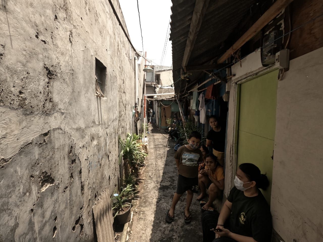 Kontrakan di gang buntu di Matraman terbakar (Foto: Andhika Prasetia/detikcom)