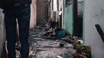 Penampakan Kontrakan Terbakar di Matraman yang Tewaskan 10 Orang