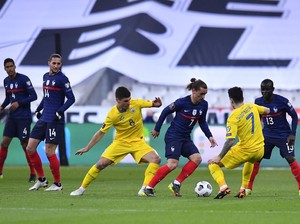 Kualifikasi Piala Dunia 2022: Prancis Diimbangi Ukraina 1-1