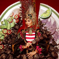 Sebagai pemenang Miss Grand Indonesia 2020, Aurra Kharishma pun mewakili Indonesia di ajang Miss Grand International 2020 yang baru diadakan pada 2021 di Bangkok, Thailand. Foto: Instagram