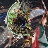 Nama pemenang kostum nasional akan diumumkan pada malam final Miss Grand International 2020, Minggu (27/3/2021) mendatang. Apakah Aurra akan berhasil menjadi pemenang kategori tersebut? Kita tunggu saja nanti. (Foto: Instagram)