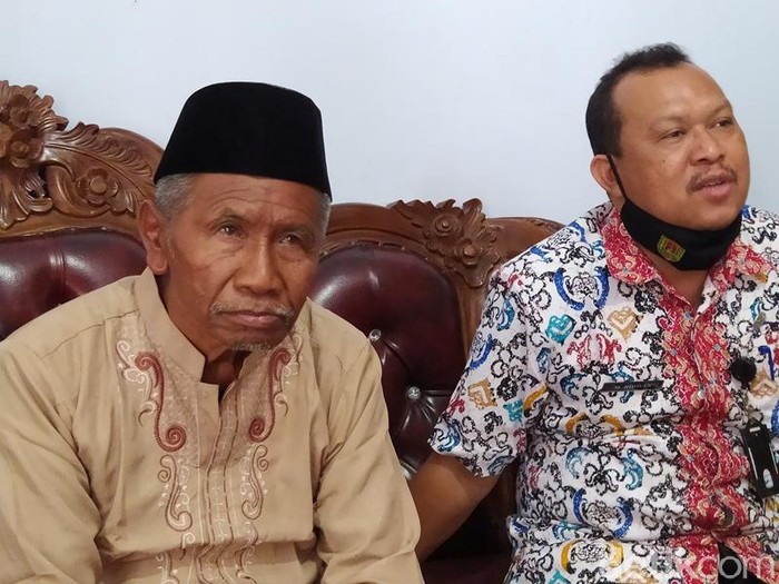 Muhammad Masim Masruri atau Pak Sim pulang setelah 30 tahun hilang, Kabupaten Magelang, Kamis (25/3/2021).