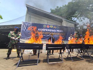 Puluhan Juta Batang Rokok Ilegal Dimusnahkan, Ini Pesan buat Produsen
