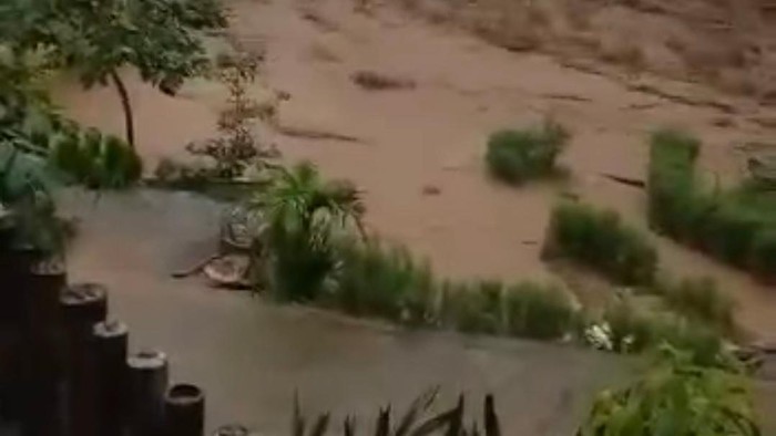 Penampakan banjir bandang Citengah Sumedang