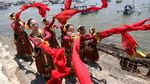 Terhanyut Tari Kreasi Larung Sesaji di Banyuwangi