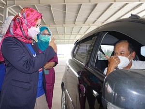 Sentra Vaksinasi Drive Thru di Depok Dibuka, Ini Cara Daftarnya