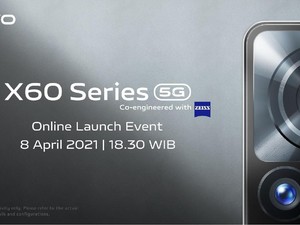 Bocoran Vivo X60 yang Meluncur 8 April: Sistem Kamera ZEISS-Sudah 5G
