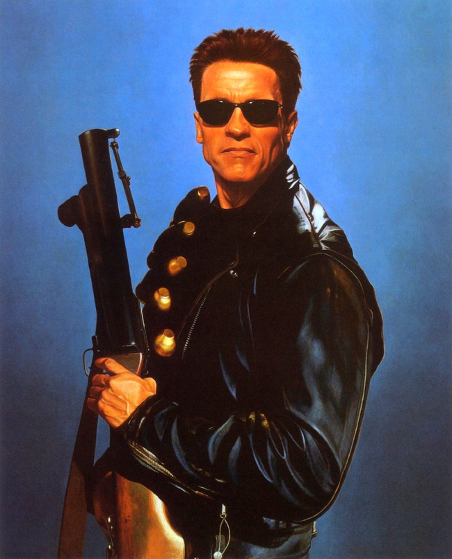 Ill be back, menjadi dialog ikonik yang diucapkan Arnold Schwarzenegger di film Terminator. Ya, bintang laga satu ini memang sangat populer sebagai robot pembunuh yang berbalik melindungi targetnya di sekuel film lanjutannya. Arnold mengawali karier sebagai binaragawan yang banting stir ke dunia hiburan sebelum terjun ke politik dan menjadi gurbernur California periode 2003 - 2011. Foto: Tangkapan layar YouTube/istimewa