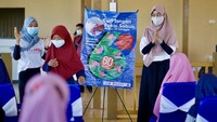 Donasi tersebut berupa perlengkapan pendidikan, kebersihan dan kesehatan bagi anak-anak dan keluarga penyintas gempa. Foto: Istimewa/Dok. Principal Asset Management.
