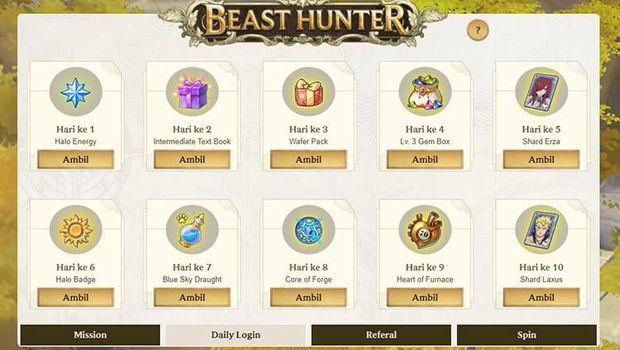 Dapatkan 1 Epic Magic Beast Setiap Hari dari Event Beast Hunter di FAIRY TAIL: Forces Unite!