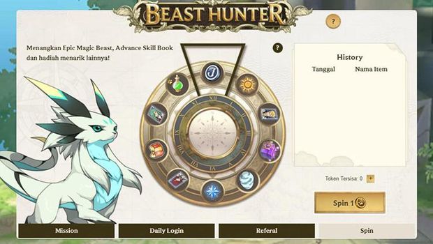 Dapatkan 1 Epic Magic Beast Setiap Hari dari Event Beast Hunter di FAIRY TAIL: Forces Unite!