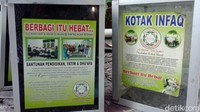 Densus 88 sudah lama menduga terduga teroris memanfaatkan kotak amal sebagai sarana pendanaan kegiatan. Modus seperti ini juga dilakukan di daerah lain seperti Lampung dan Jawa Timur (Ahmad Arfah/detikcom)