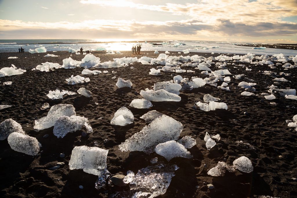 Diamond Beach  di Islandia