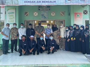 Sambangi SMA-SMK, DPRD Jambi Pastikan Sekolah Tatap Muka Taat Prokes