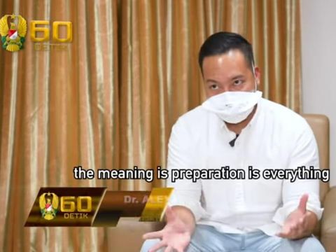 dr Alex Perkasa turut menangani hipospadia Serda Aprilio Manganang