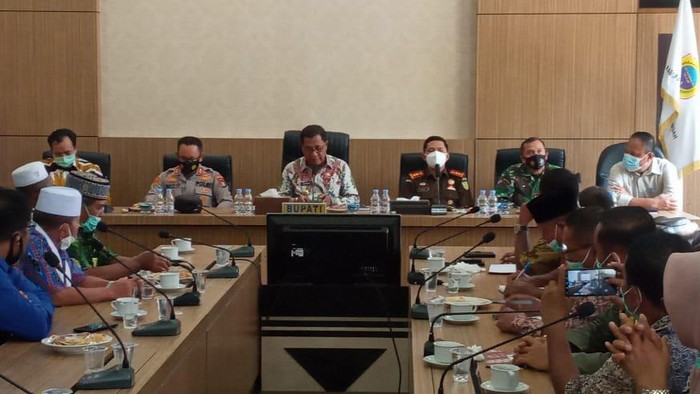 Forkopimda Halmahera Tengah akan melakukan pembinaan terhadap suku Tobelo Dalam atau juga disebut suku Togutil (dok Polda Maluku Utara)