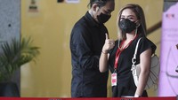 Cita Citata datangi KPK untuk menjalani pemeriksaan sebagai saksi dalam kasus suap bansos COVID-19 yang menjerat mantan Menteri Sosial (Mensos) Juliari Batubara.