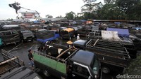 Setelah menunggu beberapa tahun untuk berpindah lokasi, pedagang sapi di pasar Hewan Sunggingan akhirnya dapat menempati pasar hewan yang baru yang lebih luas dan memadai, pasar Hewan Jelok Cepogo.