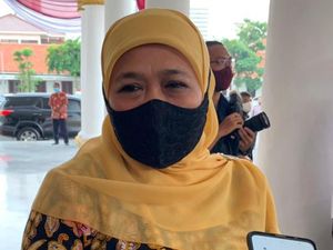Mudik Lebaran Dilarang, Gubernur Khofifah Minta Semua Warga Saling Menjaga