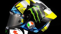 Joan Mir telah meluncurkan helm merek AGV untuk musim 2021 dengan grafis baru. Foto: Dok. AGV Helmet