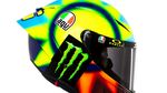 Transisi Siang-Malam di Helm Valentino Rossi