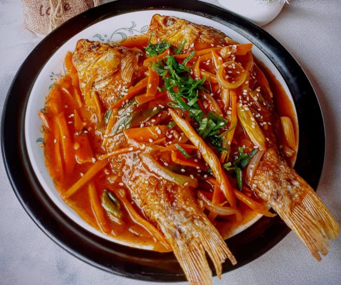 Ikan Mas Asam Manis