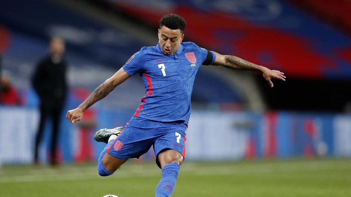 Jesse Lingard comeback membela Timnas Inggris. (Foto: Getty Images/Pool)