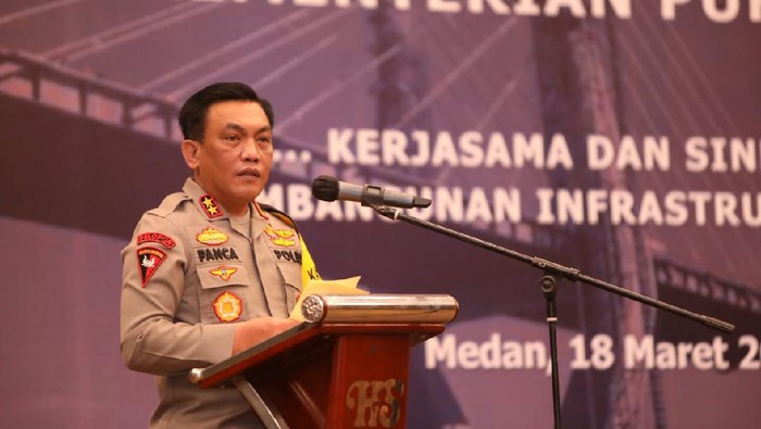 Kapolda Sumut Irjen RZ Panca Putra
