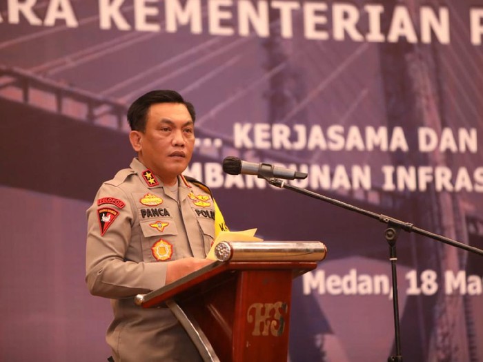 Kapolda Sumut Irjen RZ Panca Putra