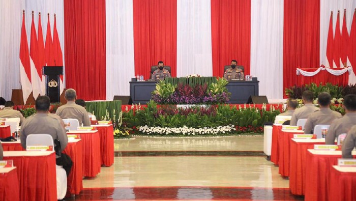 Kapolri Tutup Rakernis Brimob
