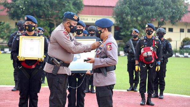 Kapolri Tutup Rakernis Brimob