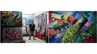 Debu Firman Effendi Deli (47) kelahiran tahun 20-021973. Pria asal Medan ini mulai melukis tahun 1995 dan belajar secara otodidak. Karakter lukisannya adalah Modern Art yaitu membuat satu bentuk yang baru. Contohnya memadukan semua teknik dengan menggunakan pen arsitek.