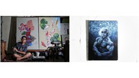 Yudo Prasetyo (53) pria asal Kebumen ini mulai masuk dunia lukis pada tahun 1987. Karakter lukisannya adalah realis yang dikombinasi imajinasi. Contoh karyanya adalah yang berjudul Balance yang memvisualkan Albert Einstein dengan tubuh berotot. Lukisan tersebut memiliki pesan bahwa otak yang pintar harus diimbangi dengan badan yang sehat.