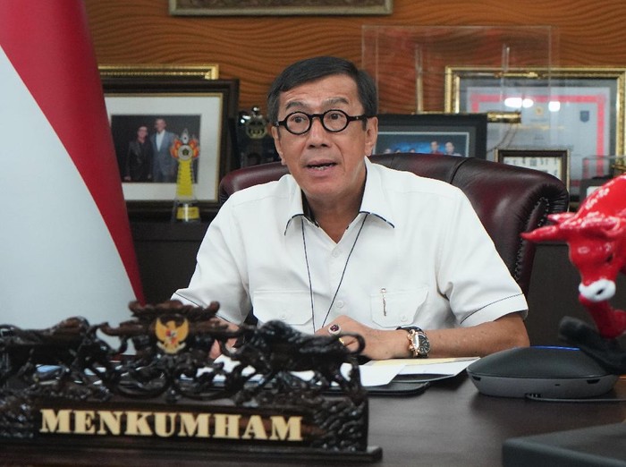 Menkum HAM Yasonna Laoly