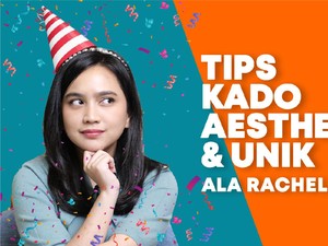 Anti-mainstream! Ini 4 Kado Ultah Virtual Unik ala Rachel Amanda