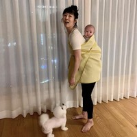 Sayuri pun kerap membagikan foto sang putra yang menggemaskan. Ia dan Zen akan segera tampil di acara ’The Return of Superman’ yang populer di Korea. Foto: dok. Instagram sayuriakon13