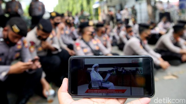 Sidang Eksepsi Rizieq Shihab Disiarkan Secara Online