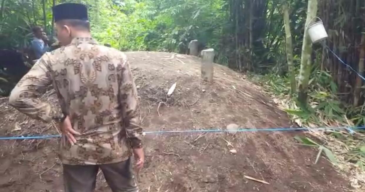 Tanah kuburan di Padang Pariaman, Sumbar meninggi hingga 1,5 meter (dok istimewa)