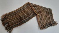 Inilah kain Tenun Terfo, kain tenun asli Papua. Kain tenun ini dibuat oleh Suku Sobey yang tinggal di Kampung Sawar, Distrik Sarmi, Kabupaten Sarmi, Papua. (Hari Suroto/Istimewa)