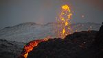 Menjajal Wisata Ekstrem Nonton Lahar Panas Gunung Berapi di Islandia