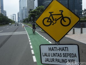 Dishub DKI Ungkap Jakarta Akan Punya 300 Km Jalur Sepeda