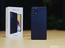 Unboxing Samsung Galaxy A72, HP Mid-range Berpenampilan Mewah
